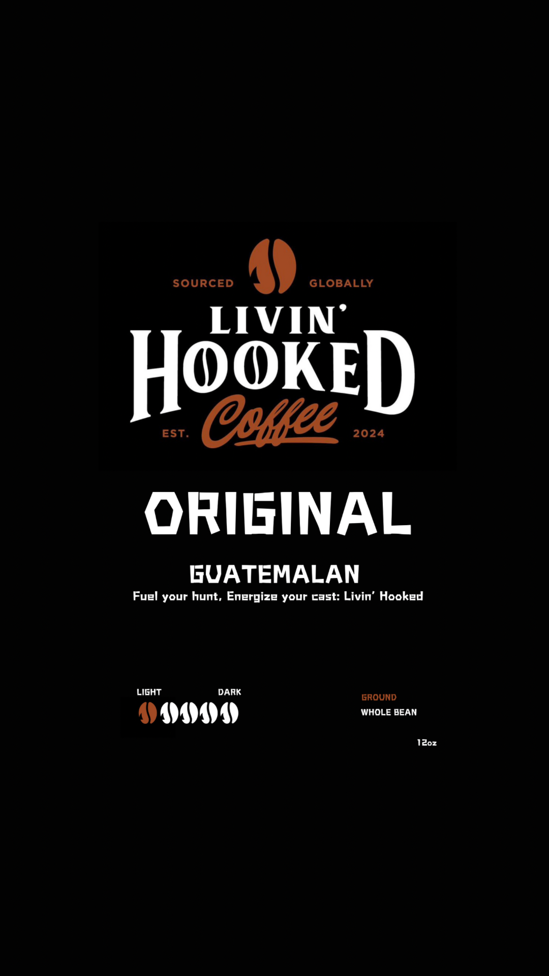 Livin' Hooked OG Ground Coffee