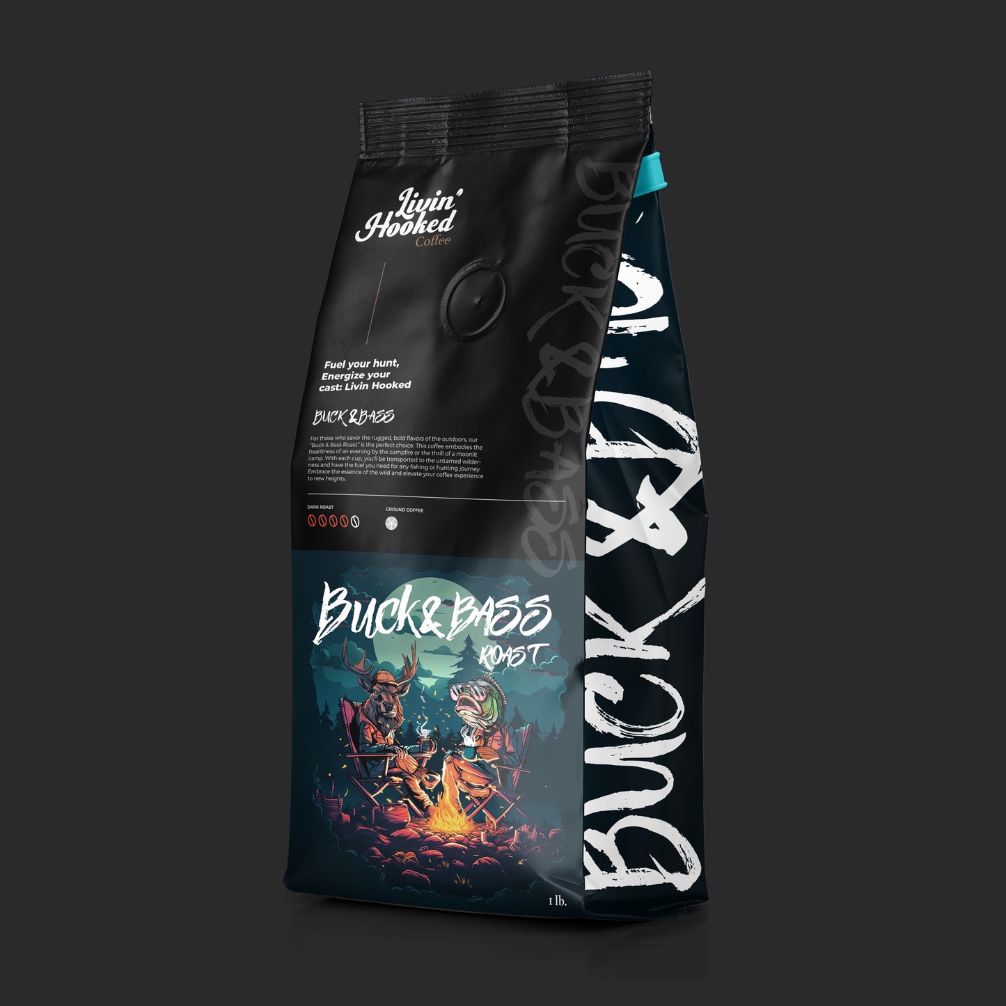 BUCK & BASS Whole Bean Coffee