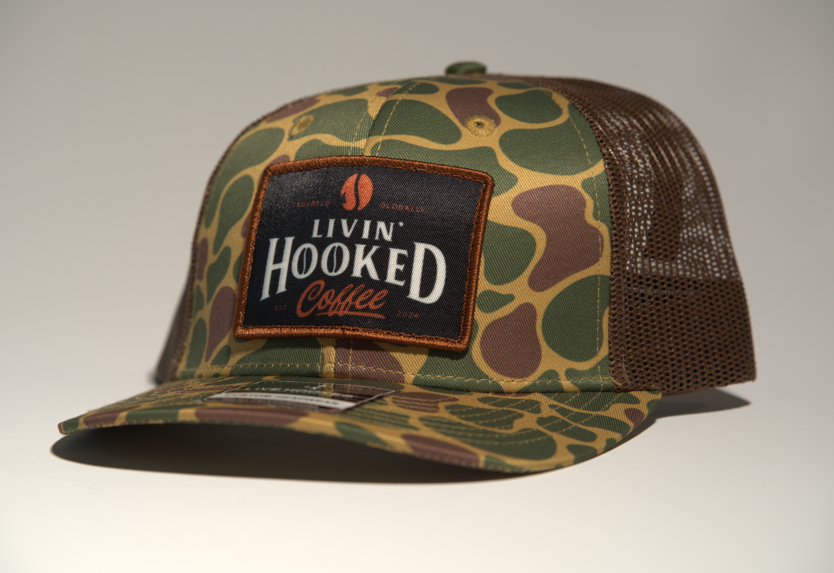 Trucker: Old School Camo "LH" Coffee